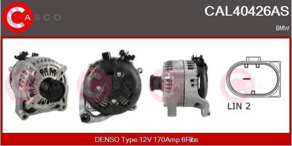 Casco CAL40426AS - Генератор autozip.com.ua