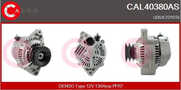 Casco CAL40380AS - Генератор autozip.com.ua