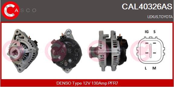 Casco CAL40326AS - Генератор autozip.com.ua