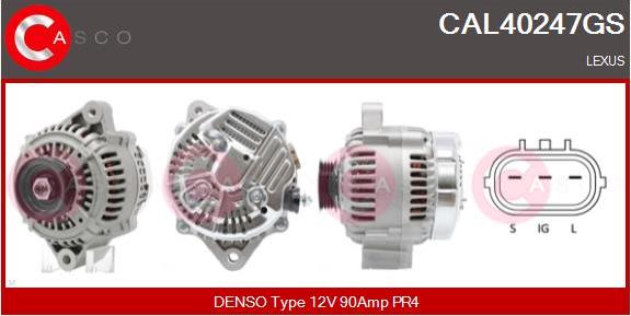 Casco CAL40247GS - Генератор autozip.com.ua