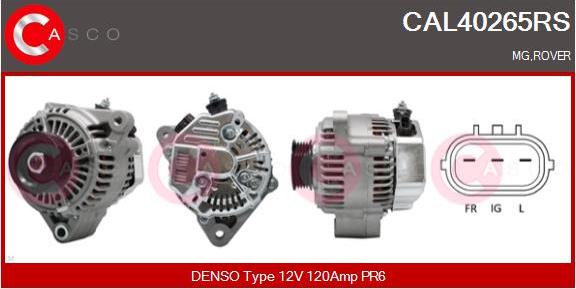 Casco CAL40265RS - Генератор autozip.com.ua