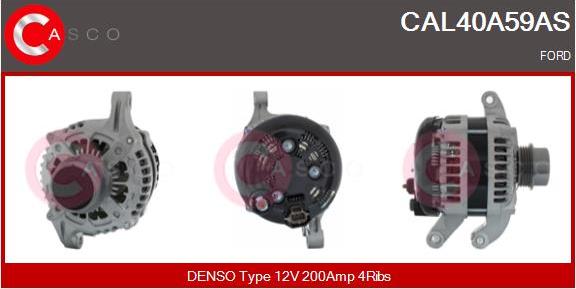Casco CAL40A59AS - Генератор autozip.com.ua