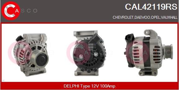 Casco CAL42119RS - Генератор autozip.com.ua