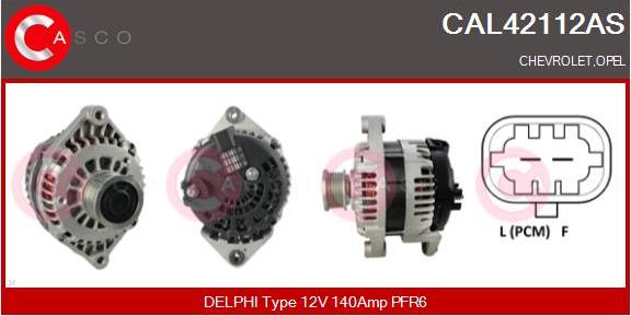 Casco CAL42112AS - Генератор autozip.com.ua
