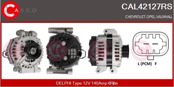 Casco CAL42127RS - Генератор autozip.com.ua