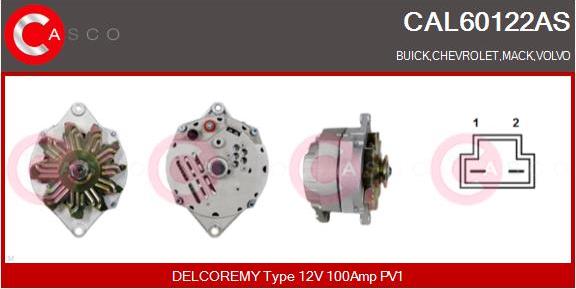 Casco CAL60122AS - Генератор autozip.com.ua