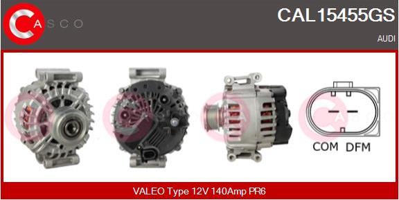 Casco CAL15455GS - Генератор autozip.com.ua