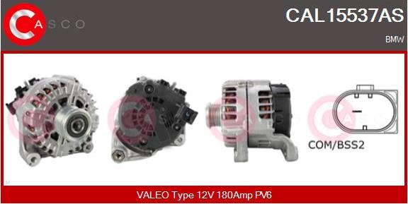 Casco CAL15537AS - Генератор autozip.com.ua