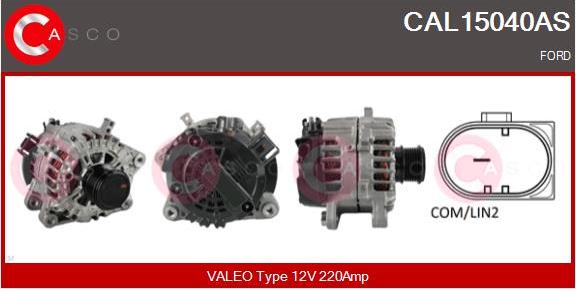 Casco CAL15040AS - Генератор autozip.com.ua
