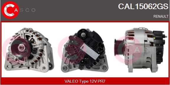 Casco CAL15062GS - Генератор autozip.com.ua