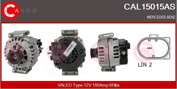 Casco CAL15015AS - Генератор autozip.com.ua