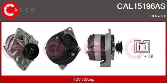 Casco CAL15196AS - Генератор autozip.com.ua