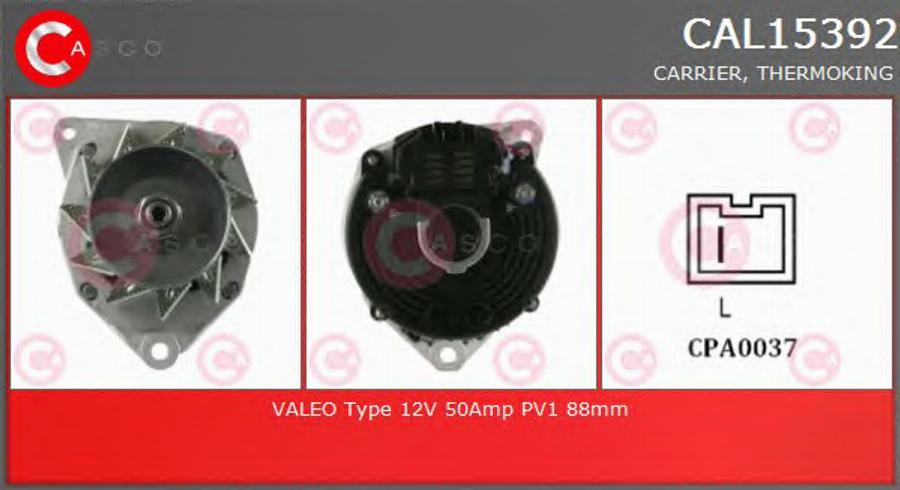 Casco CAL15392 - Генератор autozip.com.ua