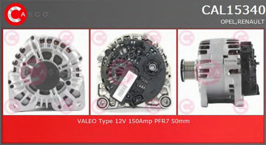 Casco CAL15340 - Генератор autozip.com.ua