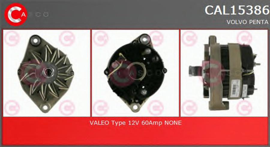Casco CAL15386 - Генератор autozip.com.ua