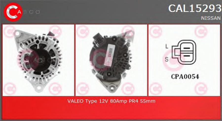 Casco CAL15293 - Генератор autozip.com.ua