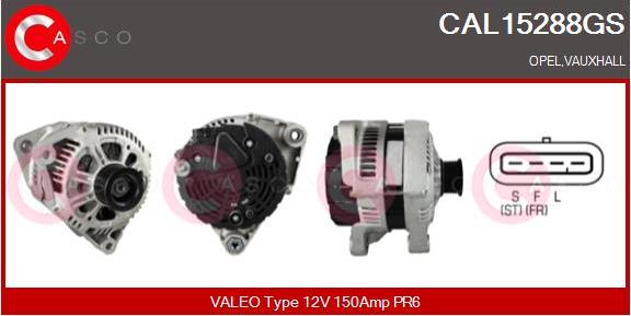 Casco CAL15288GS - Генератор autozip.com.ua