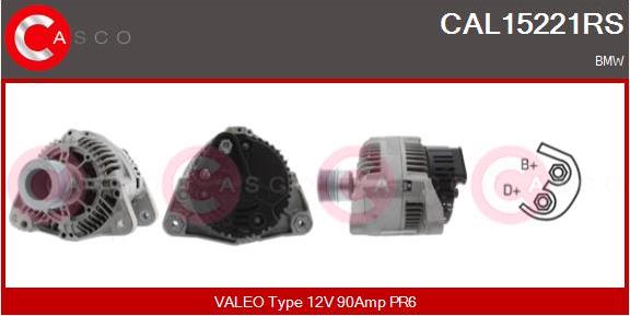 Casco CAL15221RS - Генератор autozip.com.ua