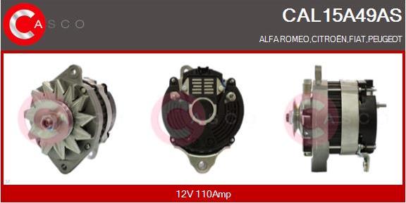Casco CAL15A49AS - Генератор autozip.com.ua