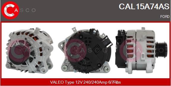 Casco CAL15A74AS - Генератор autozip.com.ua