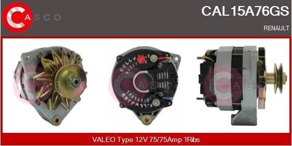 Casco CAL15A76GS - Генератор autozip.com.ua