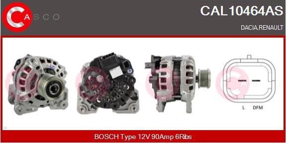 Casco CAL10464AS - Генератор autozip.com.ua