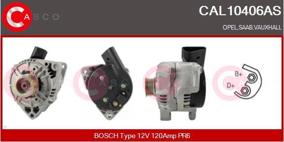 Casco CAL10406AS - Генератор autozip.com.ua