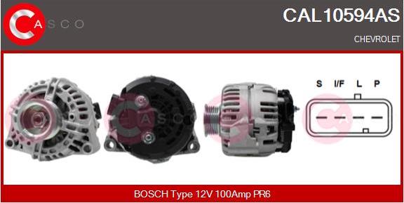 Casco CAL10594AS - Генератор autozip.com.ua