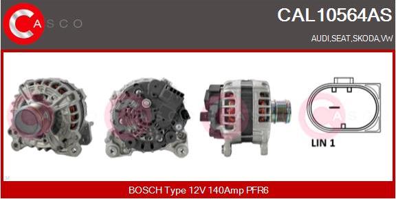 Casco CAL10564AS - Генератор autozip.com.ua