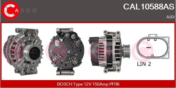 Casco CAL10588AS - Генератор autozip.com.ua