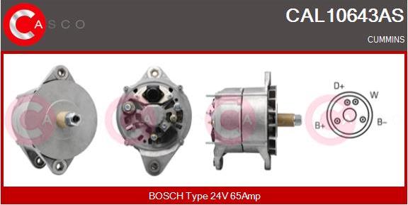 Casco CAL10643AS - Генератор autozip.com.ua