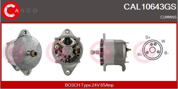 Casco CAL10643GS - Генератор autozip.com.ua