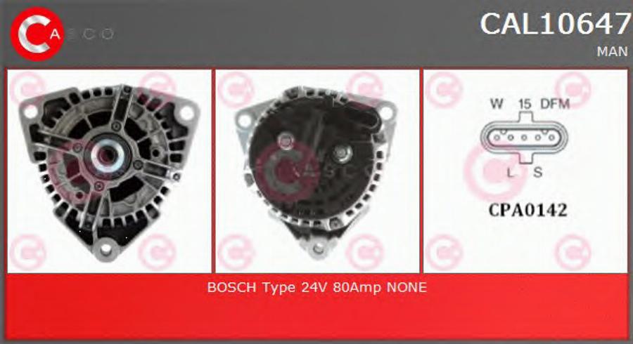 Casco CAL10647 - Генератор autozip.com.ua