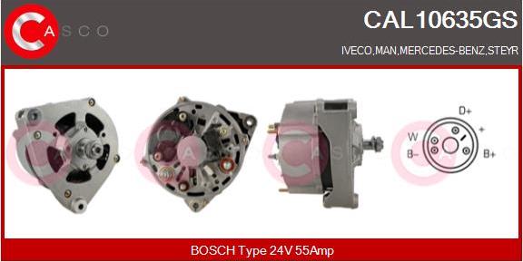 Casco CAL10635GS - Генератор autozip.com.ua