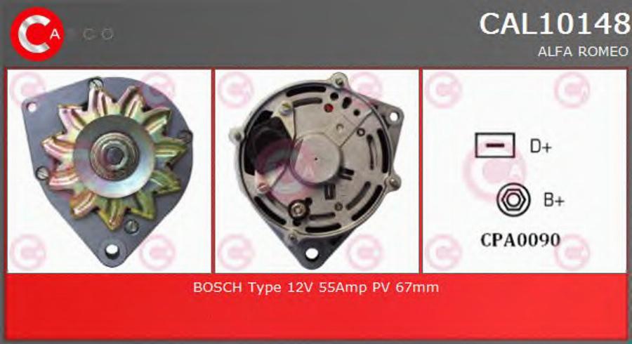 Casco CAL10148 - Генератор autozip.com.ua