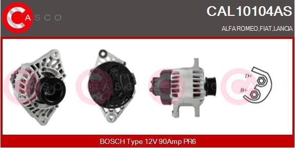 Casco CAL10104AS - Генератор autozip.com.ua