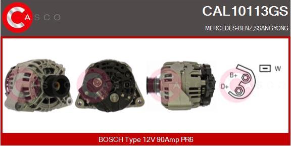 Casco CAL10113GS - Генератор autozip.com.ua