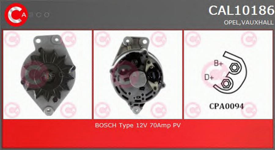 Casco CAL10186 - Генератор autozip.com.ua