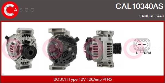 Casco CAL10340AS - Генератор autozip.com.ua