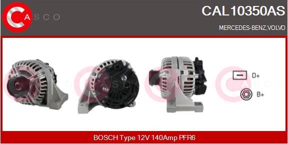 Casco CAL10350AS - Генератор autozip.com.ua