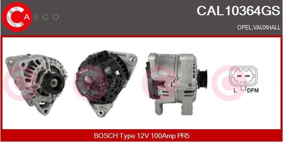 Casco CAL10364GS - Генератор autozip.com.ua