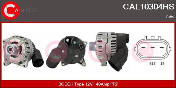 Casco CAL10304RS - Генератор autozip.com.ua