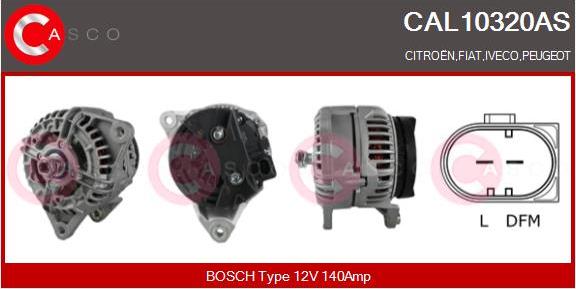 Casco CAL10320AS - Генератор autozip.com.ua