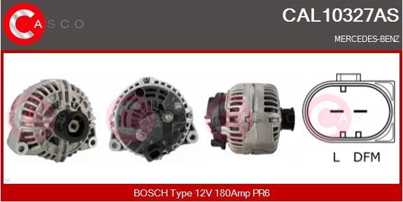 Casco CAL10327AS - Генератор autozip.com.ua