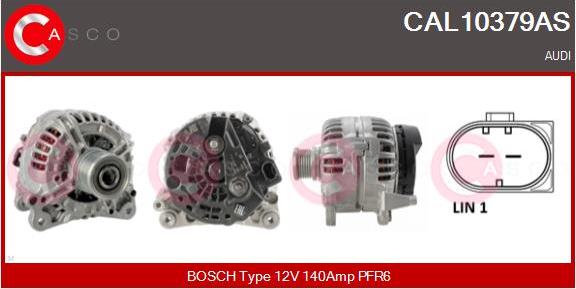 Casco CAL10379AS - Генератор autozip.com.ua