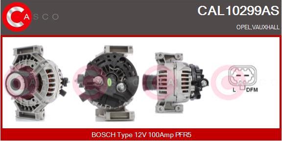 Casco CAL10299AS - Генератор autozip.com.ua