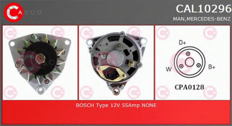 Casco CAL10296 - Генератор autozip.com.ua