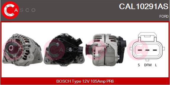 Casco CAL10291AS - Генератор autozip.com.ua