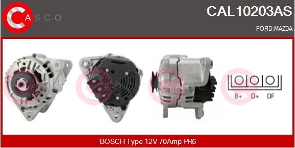 Casco CAL10203AS - Генератор autozip.com.ua