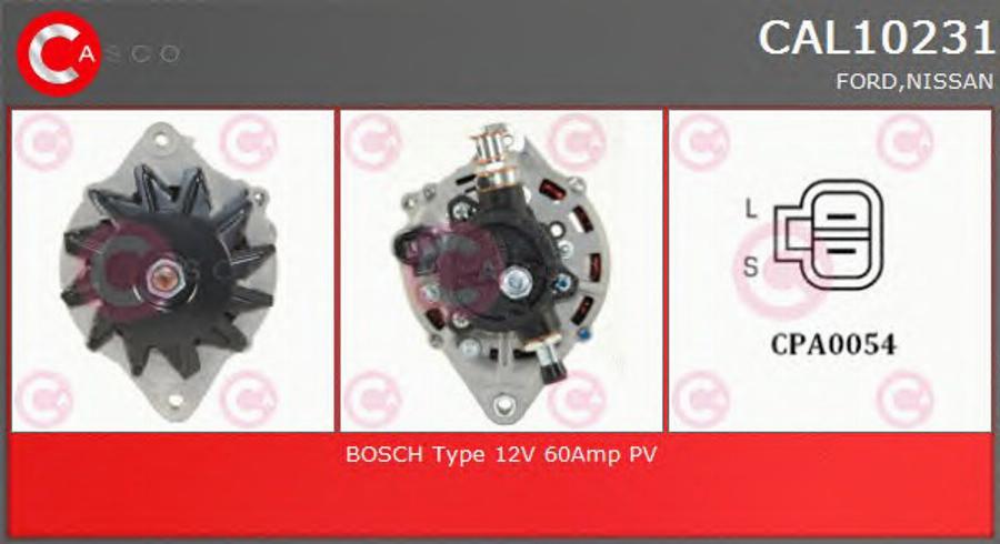 Casco CAL10231 - Генератор autozip.com.ua